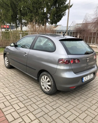 Seat Ibiza cena 7500 przebieg: 262800, rok produkcji 2008 z Krasnystaw małe 172